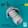 RESKIT RSU32-0181 F-35B Lightning II exhaust nozzle (Parked/Fly) for Trumpeter kit (3D printed) 1/32